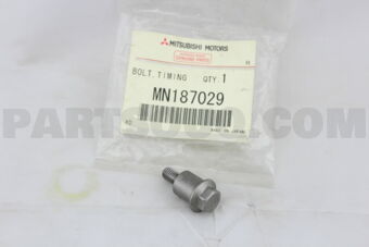 MN187029 BOLT,TIMING CHAIN TRAIN