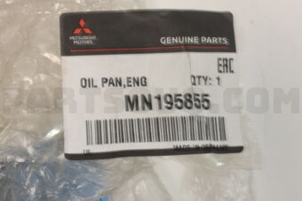 MN195855 OIL PAN,ENG