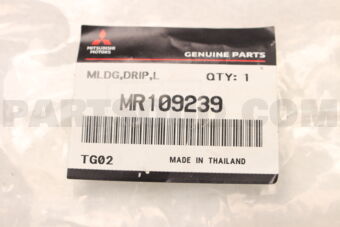 MR109239 Mitsubishi MOULDING,DRIP,LH