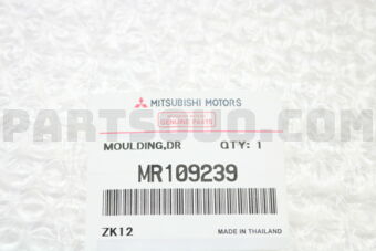 MR109239 Mitsubishi MOULDING,DRIP,LH