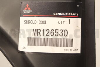 MR126530 SHROUD,COOLING FAN