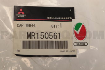 MR150561 CAP,DISC WHEEL,CTR