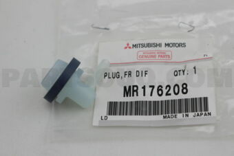 MR176208 PLUG,FR DIFF