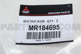 MR184695 W/STRIP,R/DR OPENING,INR