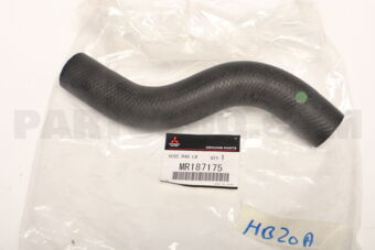 MR187175 Mitsubishi HOSE,RADIATOR,LWR