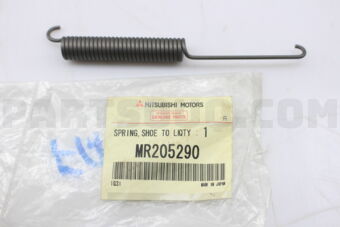 MR205290 SPRING,RR B/SHOE TO LEVER