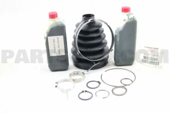 MR232240 BOOT KIT,FR AXLE SHA