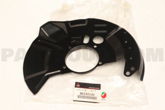 MR249346 COVER,FR BRAKE,RH