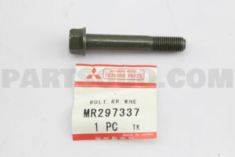 MR297337 BOLT,RR WHEEL HUB