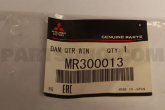 MR300013 DAM,QTR WINDOW