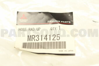 MR314125 HOSE,RADIATOR,UPR