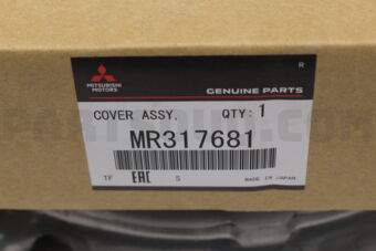 MR317681 COVER ASSY,CLUTCH