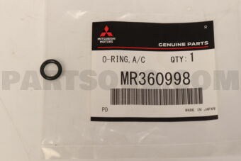 MR360998 O-RING,A/C PIPING