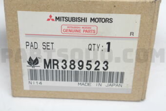 MR389523 PAD KIT FR BRAKE