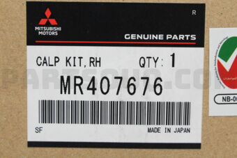 MR407676 CALIPERKIT,FRBRAKE