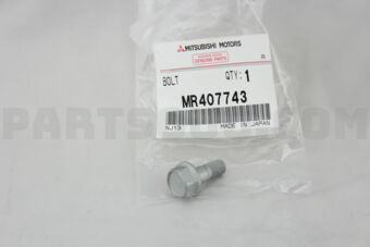 MR407743 BOLT,FR BRAKE