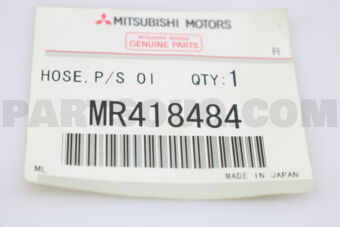 MR418484 HOSE,P/S OIL PUMP SUCTION