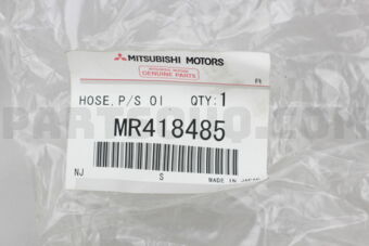MR418485 HOSE,P/S OIL RETURN