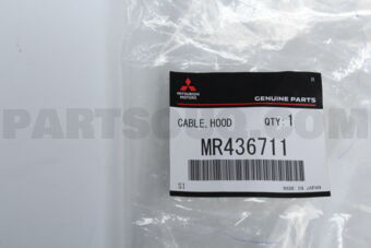 MR436711 CABLE,HOOD LOCK RELE