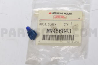 MR456843 Mitsubishi BULB,CLOCK