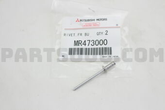 MR473000 RIVET,FR BUMPER