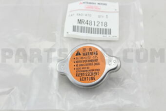 MR481218 CAP,RADIATOR