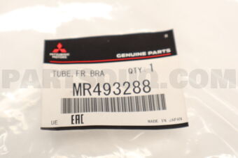 MR493288 Mitsubishi TUBE,FR BRAKE,RH