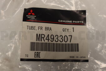 MR493307 Mitsubishi TUBE,FR BRAKE,LH