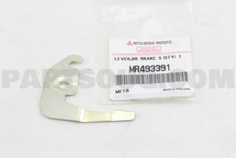 MR493391 LEVER,RR BRAKE SHOE ADJ,RH