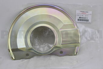 MR493411 COVER,FR BRAKE DISC,LH