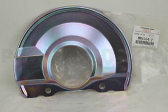 MR493412 COVER,FR BRAKE DISC,RH