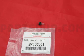 MR506551 BULB,INST PANEL METER