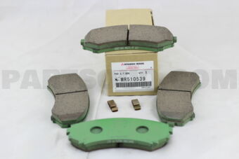 MR510539 PAD SET,FR BRAKE