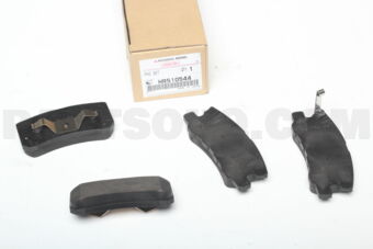 MR510544 PAD SET,RR BRAKE