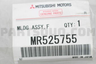MR525755 MLDG,F/DR WDO BELT LINE,LH