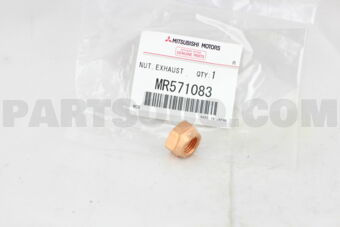 MR571083 NUT,EXHAUST PIPE