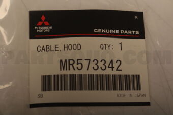 MR573342 CABLE,HOOD LOCK RELEASE