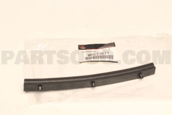 MR573677 Mitsubishi WEATHERSTRIP,HOOD,FR LH