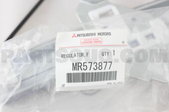 MR573877 REGULATOR,FR DOOR WDO,LH