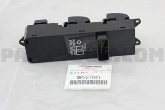 MR587941 SWITCH AS,F/DR PWR WINDOW