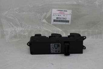 MR587942 SWITCH AS,F/DR PWR WINDOW