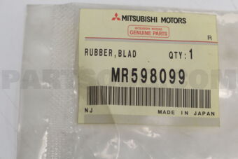 MR598099 Mitsubishi BLADE,RR WINDOW WIPER