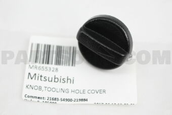 MR655328 KNOB,TOOLING HOLE COVER