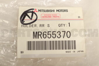 MR655370 HOLDER,RR SHELF,LH