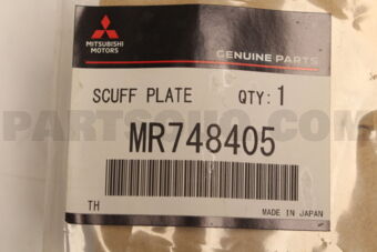 MR748405 Mitsubishi SCUFF PLATE,RR RH