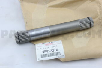 MR953316 SHAFT,FR AXLE,INR RH