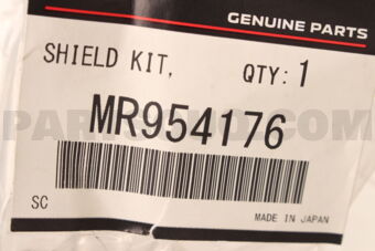 MR954176 SHIELD KIT,SPLASH,FR RH