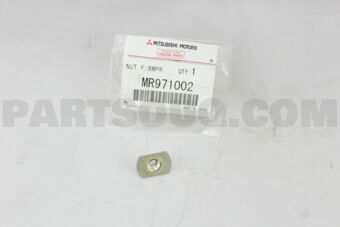 MR971002 NUT,FR BUMPER