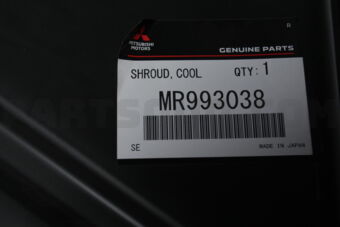 MR993038 SHROUD,COOLING FAN