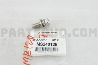 MS240126 BOLT,RADIATOR CONDEN